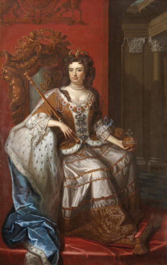 Detail of Queen Anne by Thomas Murray
