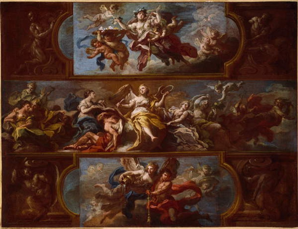 Detail of Allegory, c.1700 by Sebastiano Conca