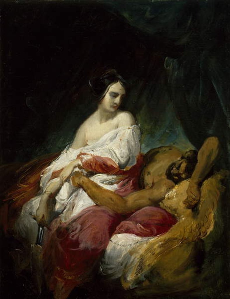 Detail of Judith and Holofernes, c.1830 by Emile Jean Horace Vernet