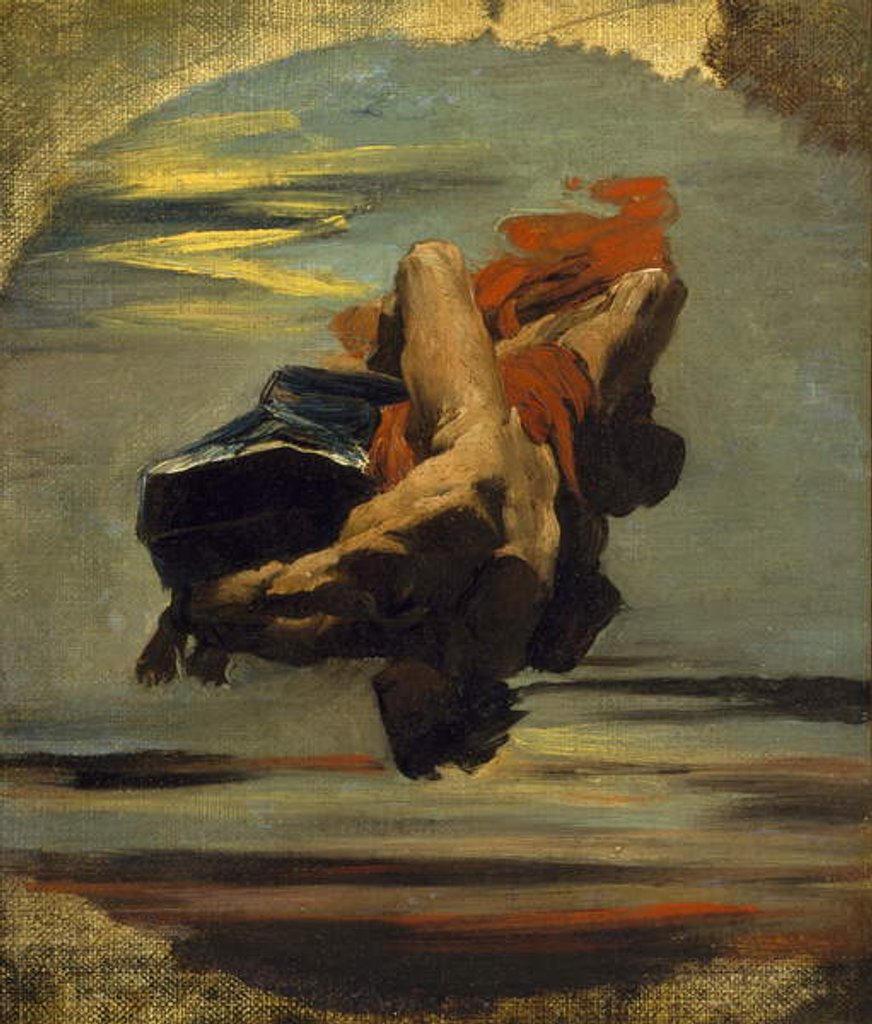 Detail of Prometheus Falling from the Rock by French School