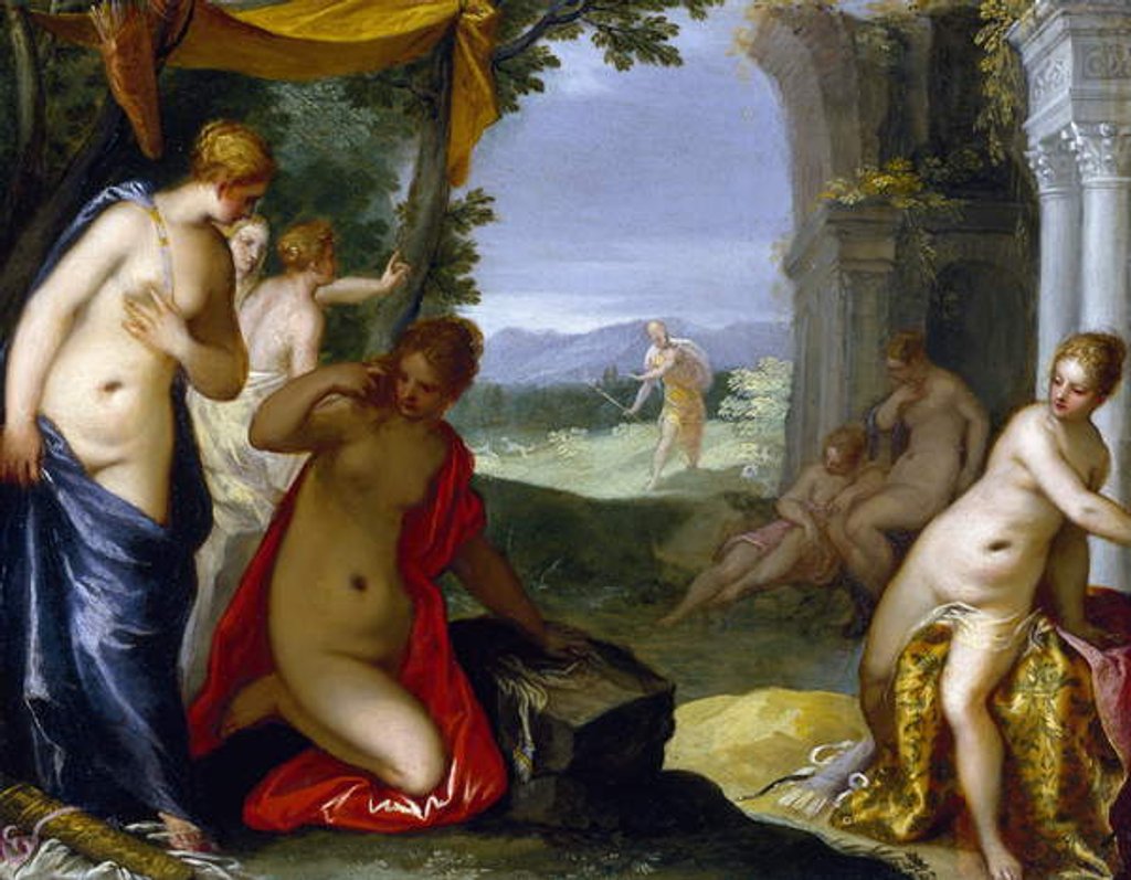 Detail of Diana and Actaeon, c.1596-1606 by Hans I or Johann Rottenhammer