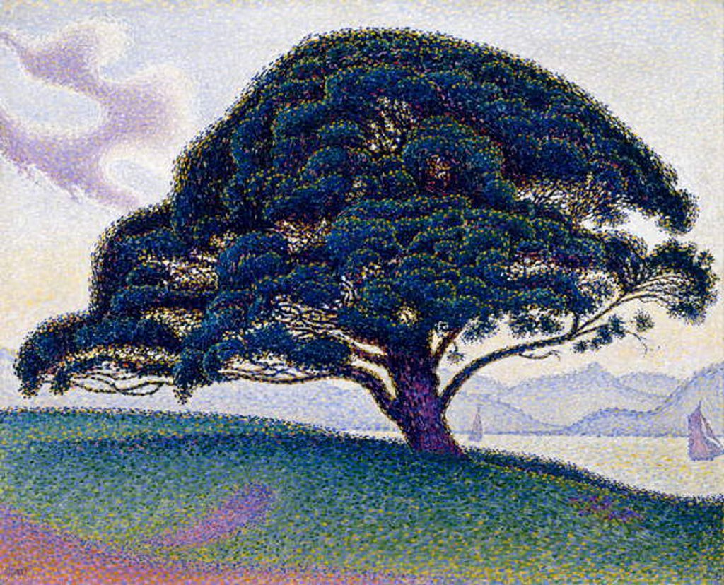 Detail of The Bonaventure Pine, 1893 by Paul Signac
