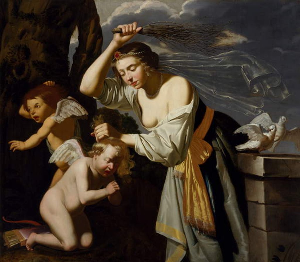 Detail of Venus Chastising Cupid, 1628 by Jan van Bijlert or Bylert