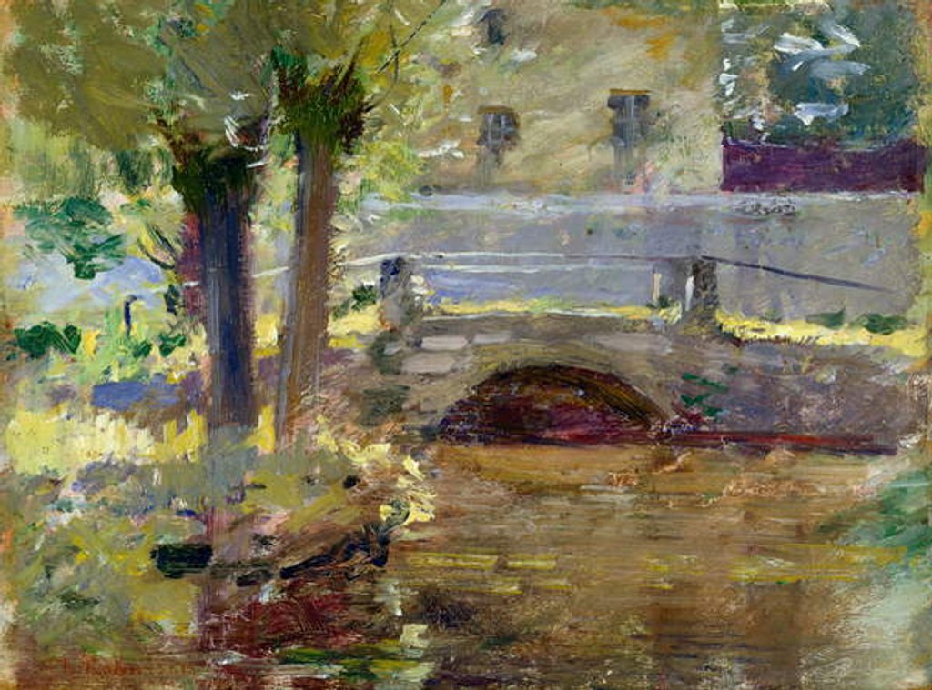Detail of The Bridge at Giverny, 1891 by Theodore Robinson