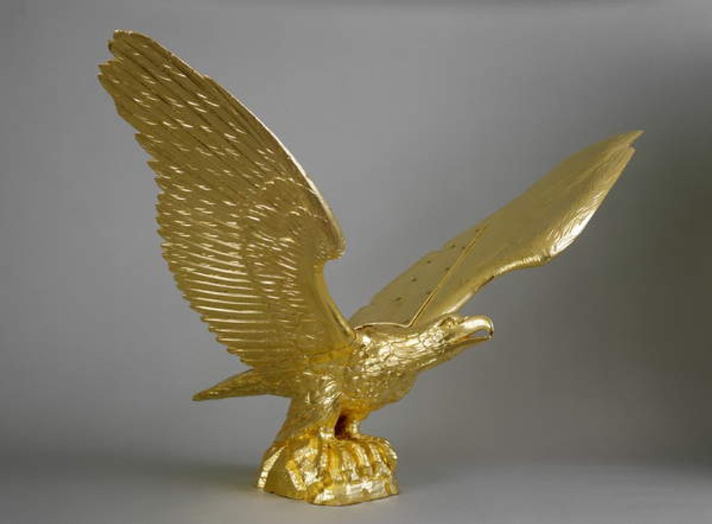 Detail of Eagle, probably from New England, 1850-90 by American School