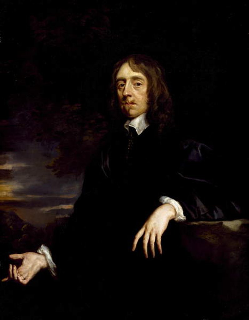 Detail of Portrait of a Gentleman, 1640-1650 by Peter Lely