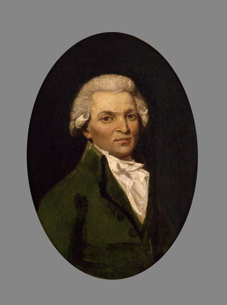 Detail of Portrait of a Man, 18th century by English School