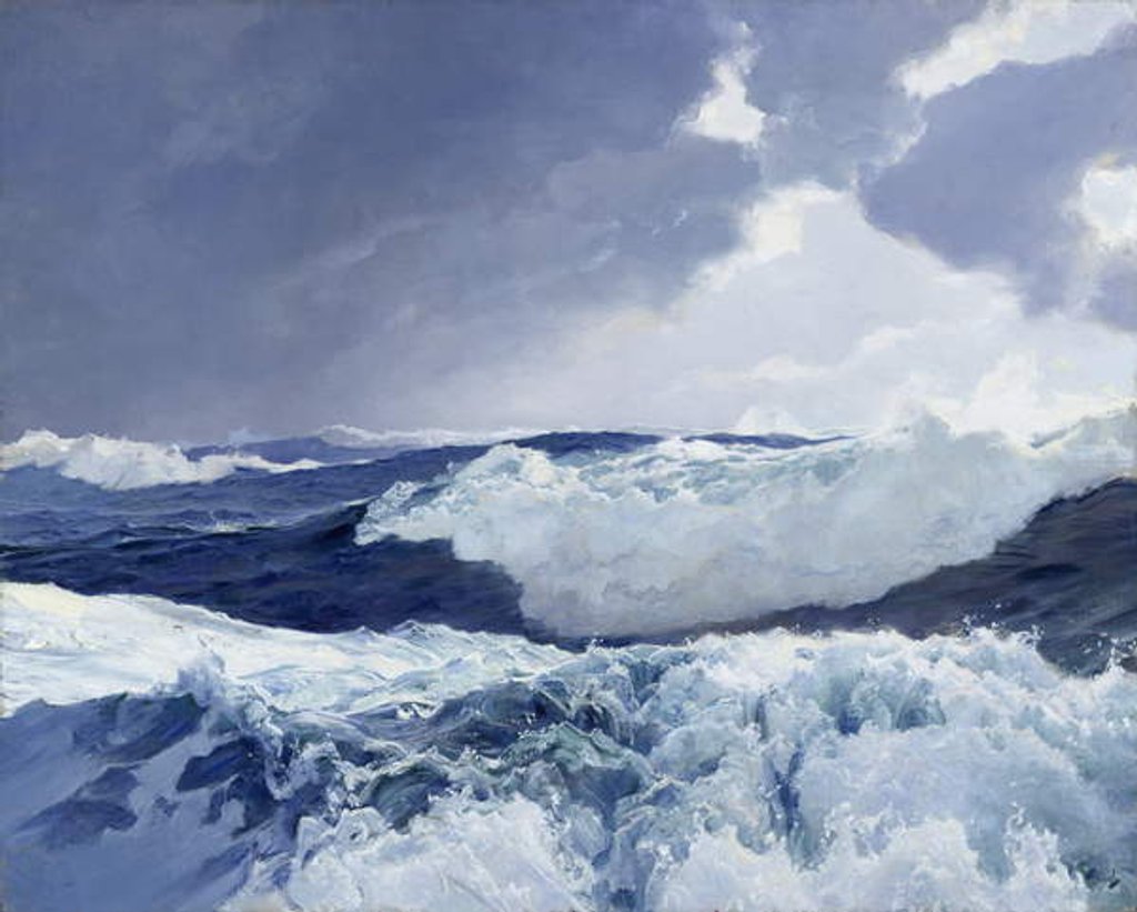 Detail of Mid Ocean by Frederick Judd Waugh