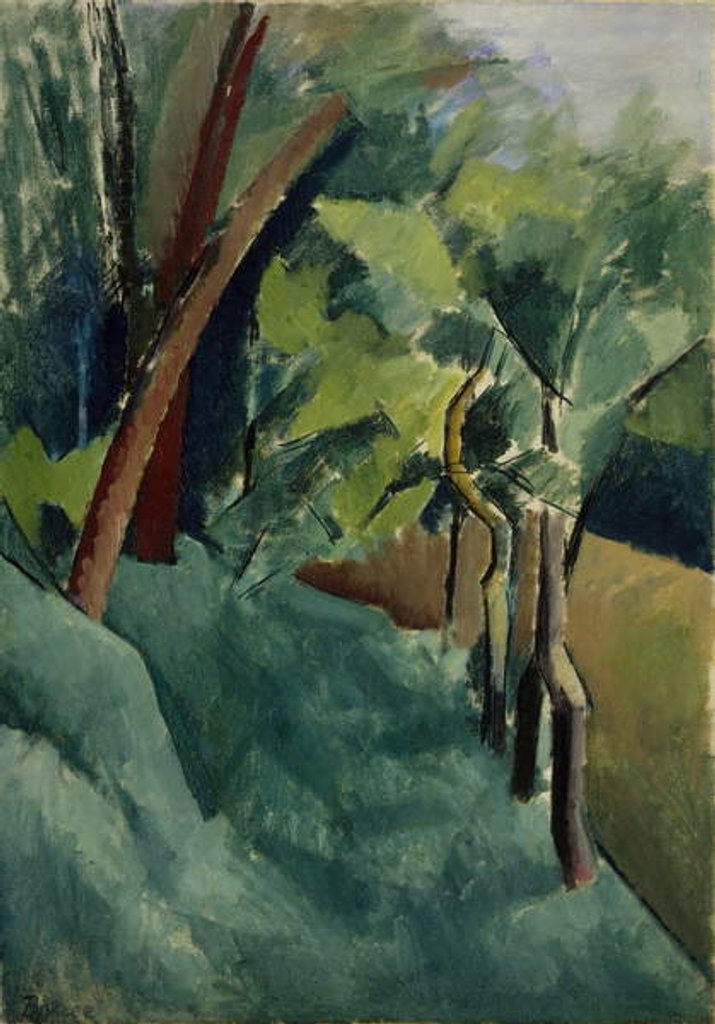 Detail of Landscape, c.1912 by Patrick Henry Bruce