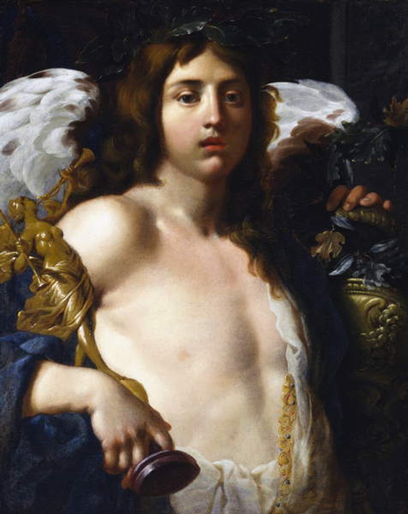 Detail of Love of Virtue by Alessandro Rosi