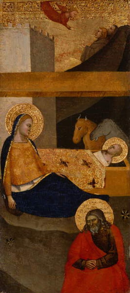 Detail of The Nativity, c. 1360-1380 by Italian School