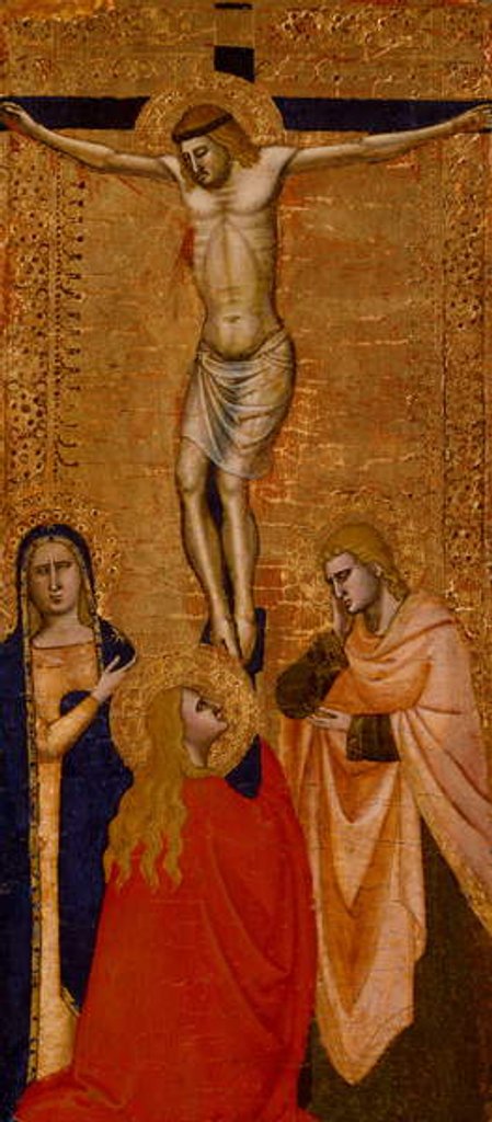 Detail of Christ on the Cross with the Virgin, Saint John, and Saint Mary Magdalene, c. 1360-1380 by Italian School