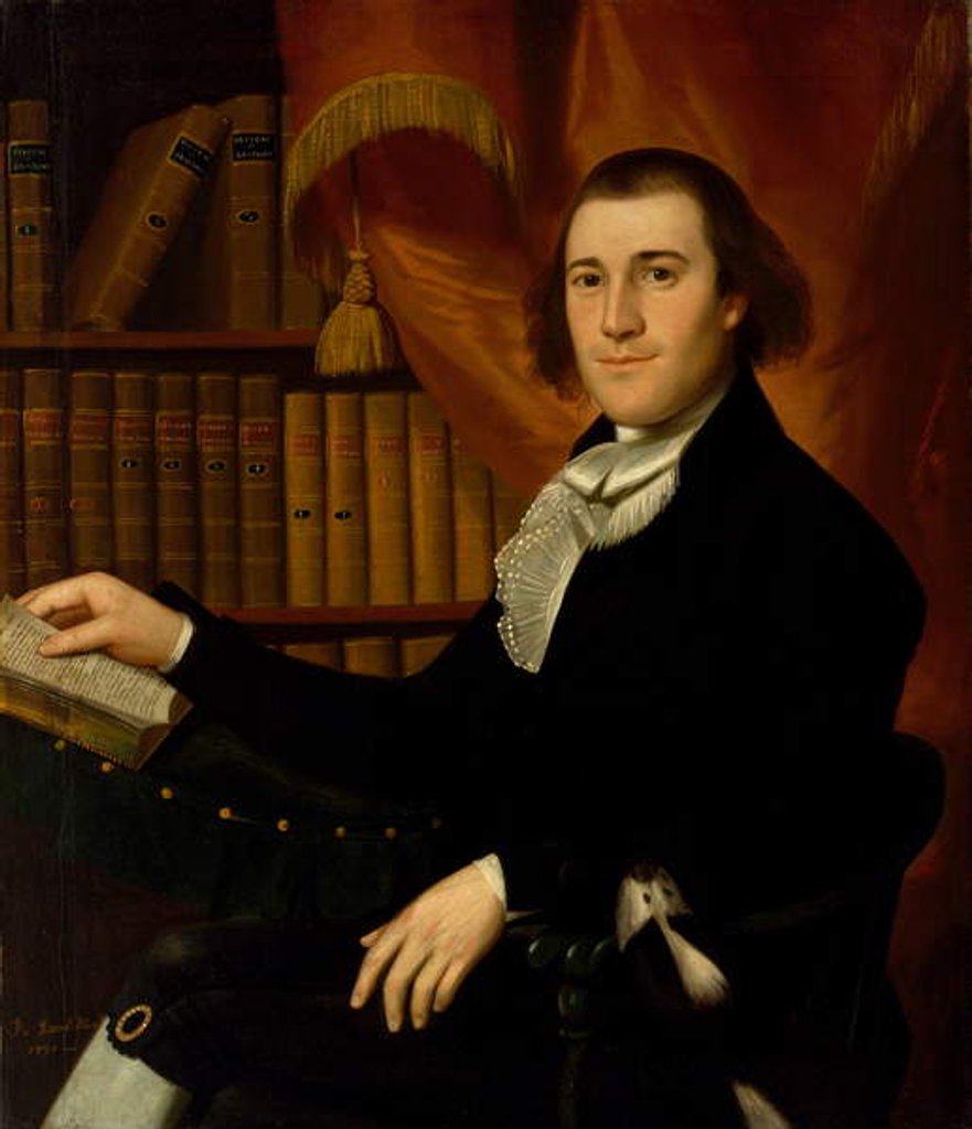 Detail of Portrait of Dr. Mason Fitch Cogswell, 1791 by Ralph Earl