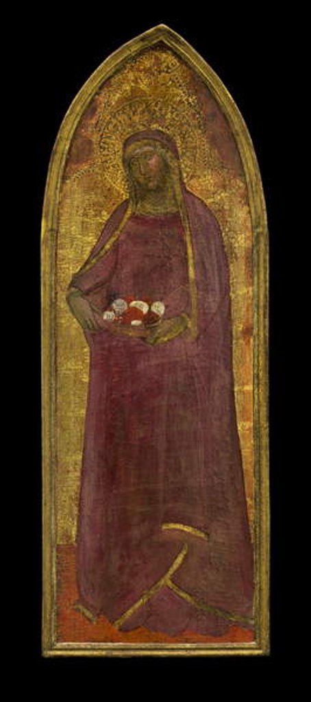 Detail of Saint Elizabeth of Hungary, c.1365 by Andrea di Bonaiuto