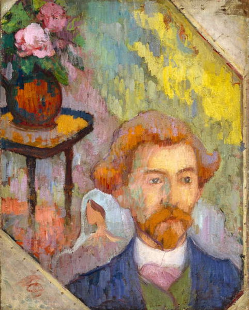 Detail of Émile Bernard, c.1889 by Claude Emile Schuffenecker