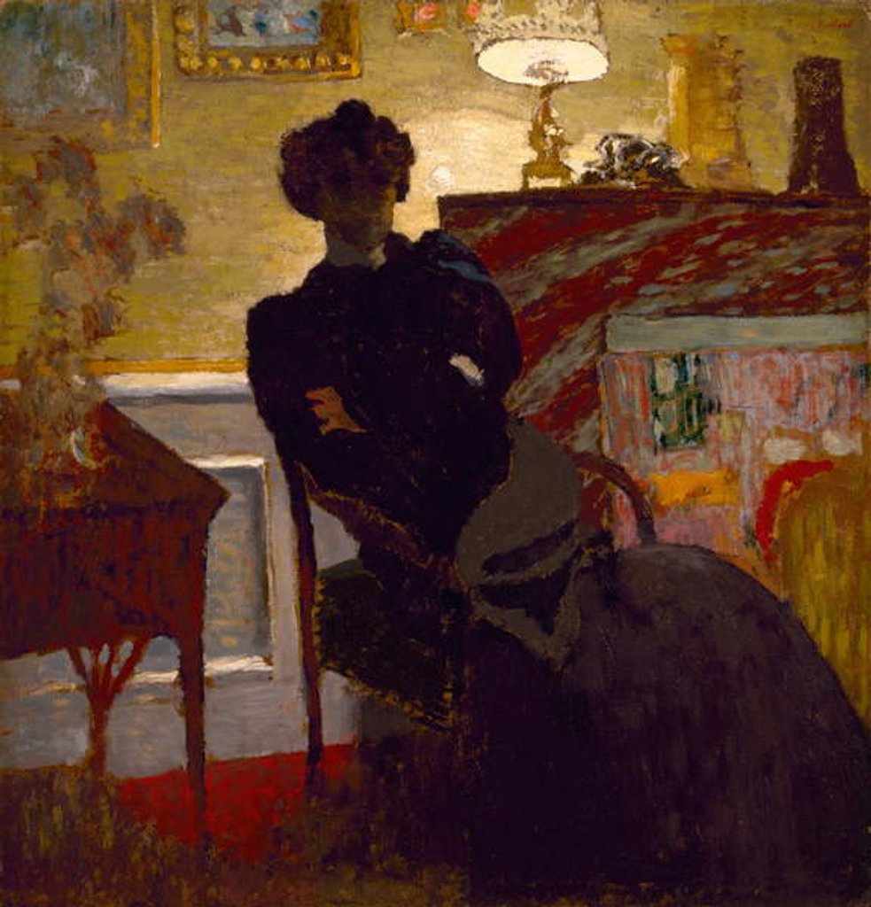 Detail of Madame Hessel at Home, c.1908 by Edouard Vuillard