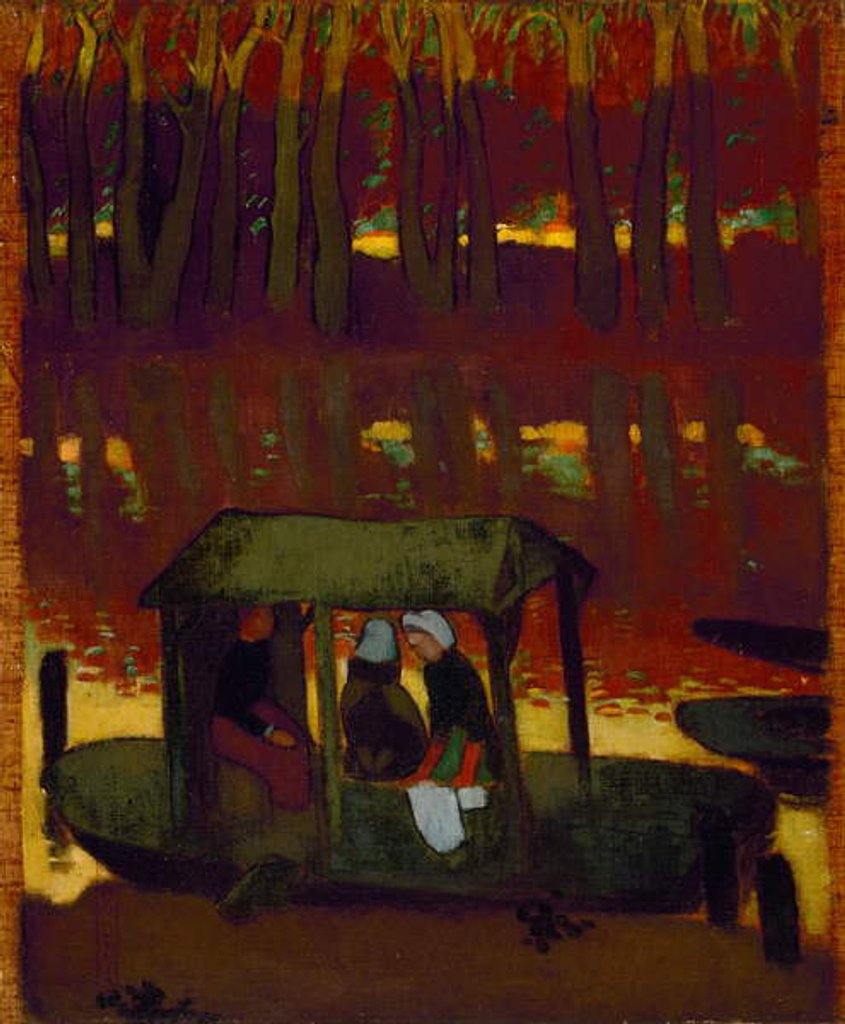Detail of Evening Memory I, 1890 by Maurice Denis