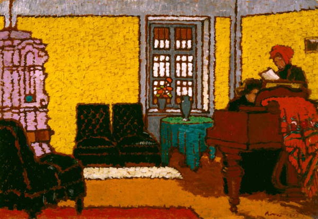 Detail of Interior, 1909 by Jozsef Rippl-Ronai