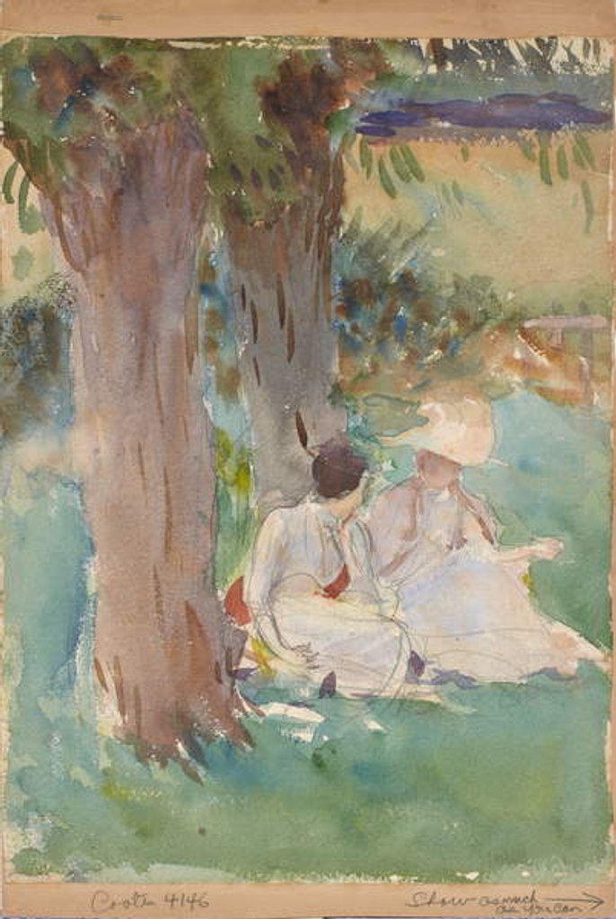 Detail of Under the Willows, 1888 by John Singer Sargent
