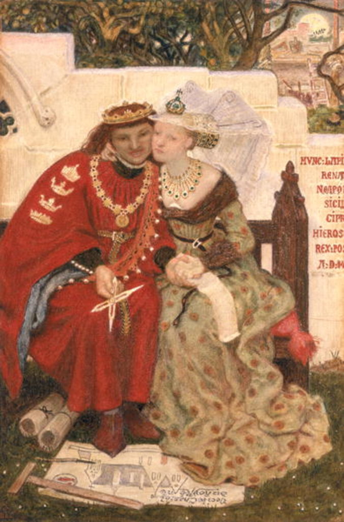 Detail of King Rene's Honeymoon by Ford Madox Brown