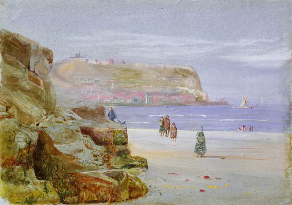 Detail of Scarborough by John William Inchbold