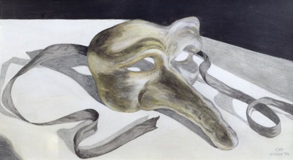 Detail of Carnival Mask II by Carolyn Hubbard-Ford