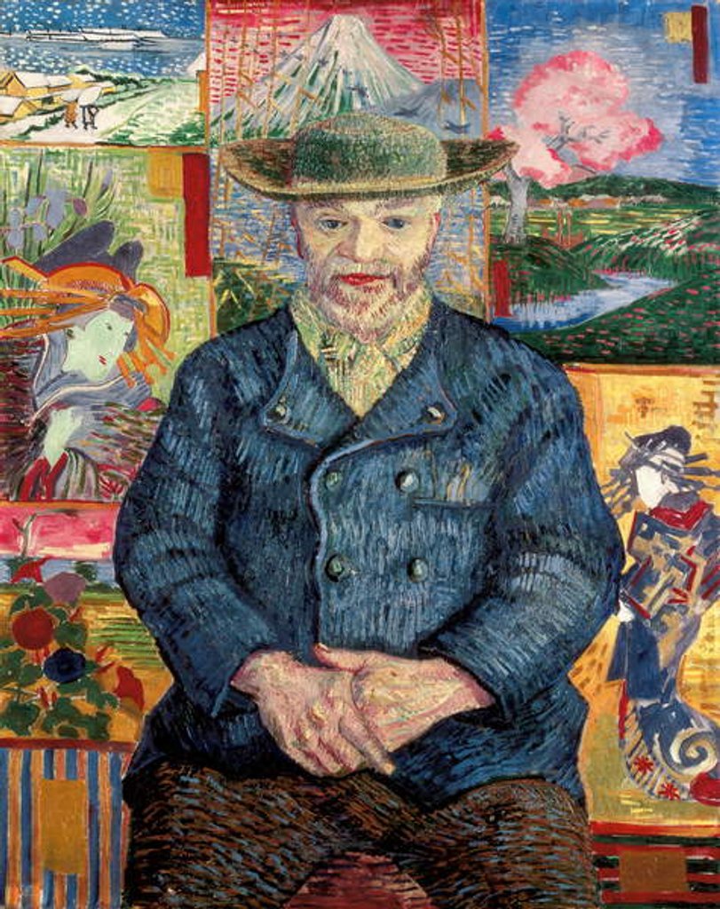 Detail of Le pere Tanguy by Vincent van Gogh