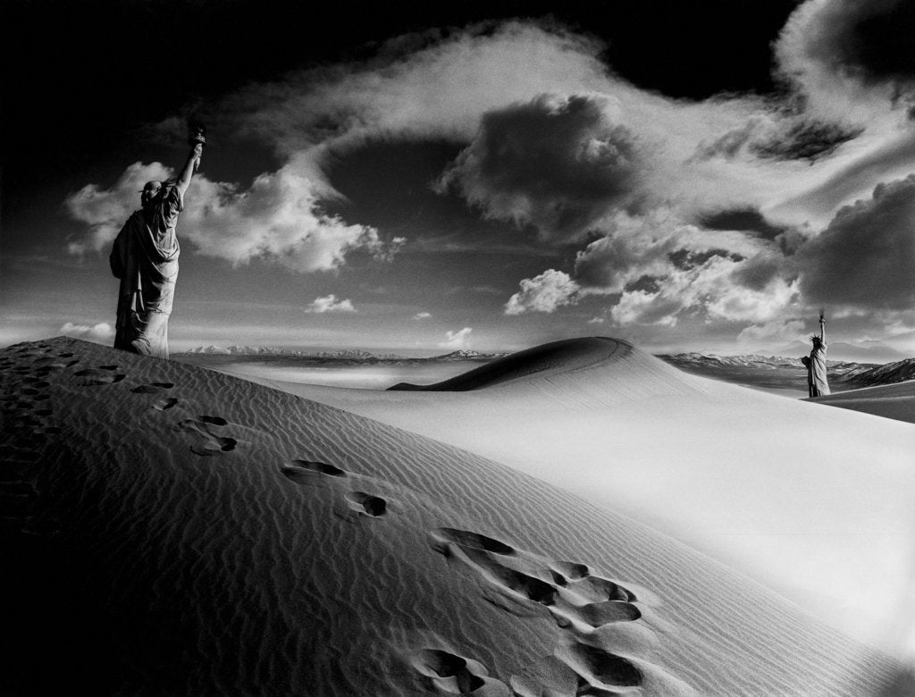 Detail of Liberty Lost, 1987 by Hag Hag