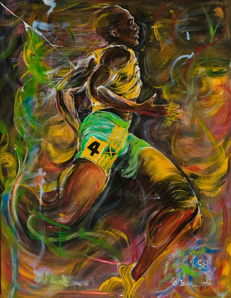 Detail of Lightning Bolt, 2010 by Ikahl Beckford