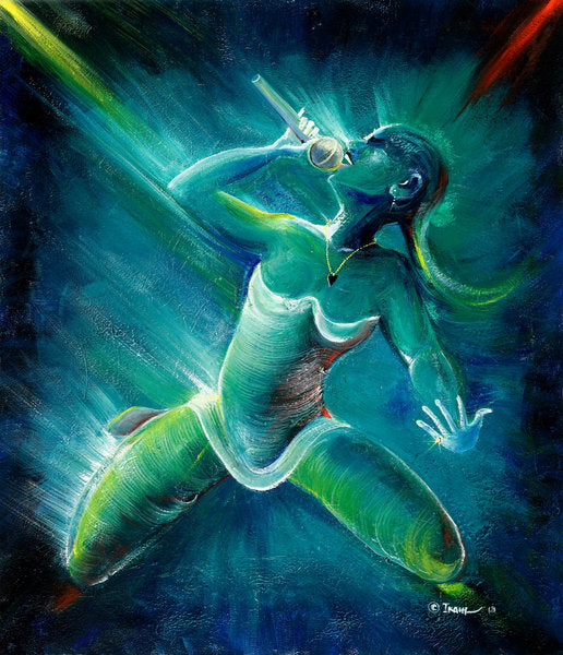 Detail of That's Her, 2013 by Ikahl Beckford