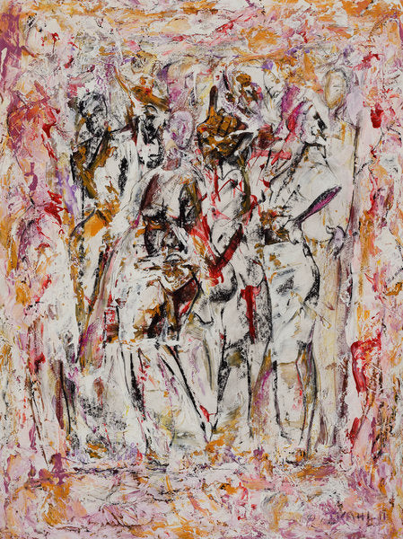 Detail of Come on Out, 2011 by Ikahl Beckford