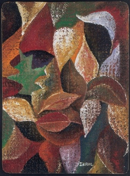 Detail of Autumn Leaves by Ikahl Beckford