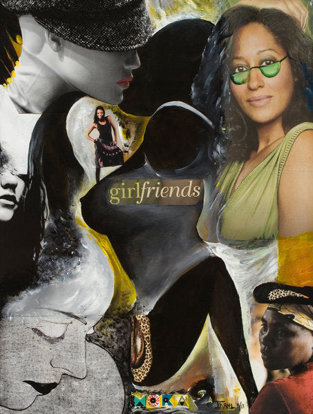 Detail of Girlfirends,2011 by Ikahl Beckford