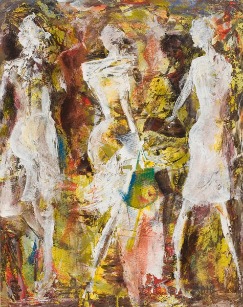 Detail of Ladies Night by Ikahl Beckford