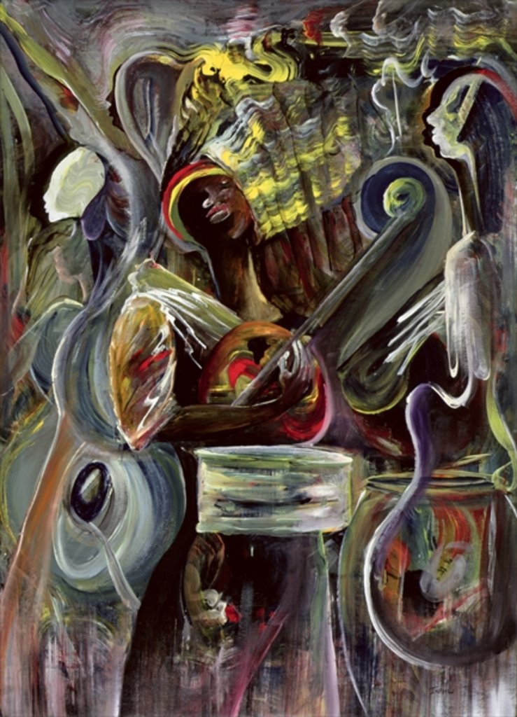 Detail of Pearl Jam by Ikahl Beckford