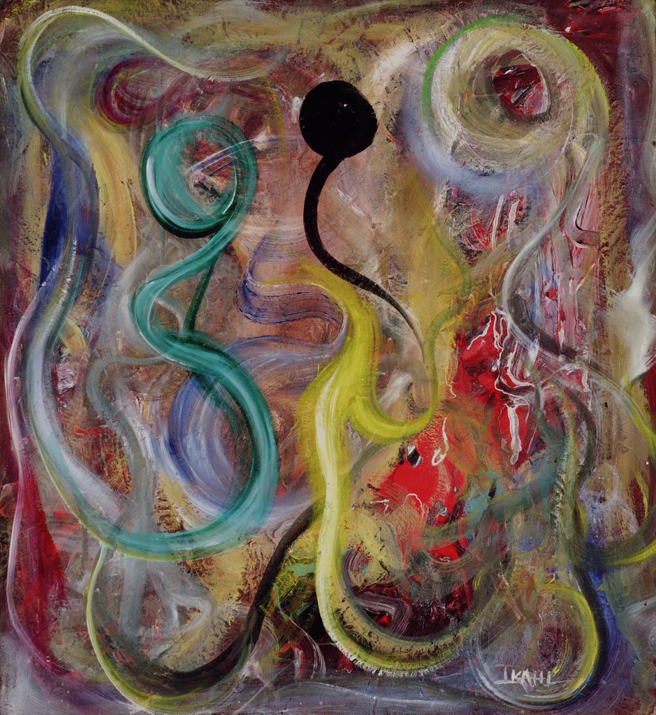 Detail of Genesis, 2002 by Ikahl Beckford