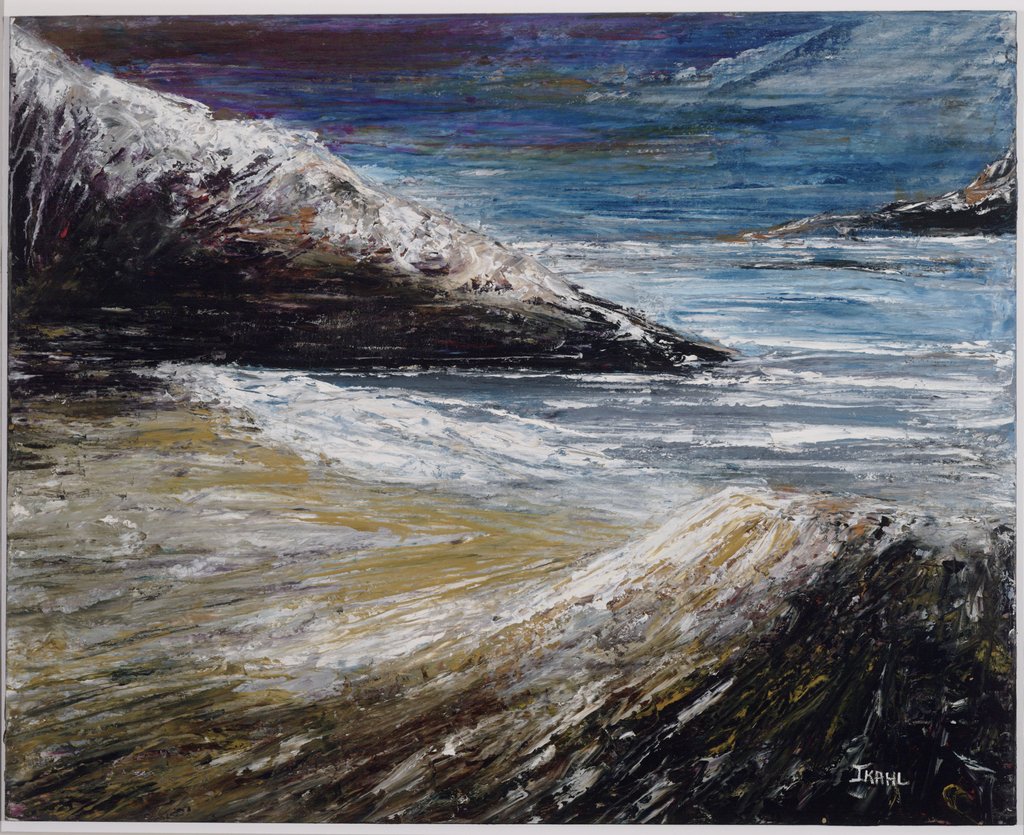 Detail of Tranquil, 2005 by Ikahl Beckford