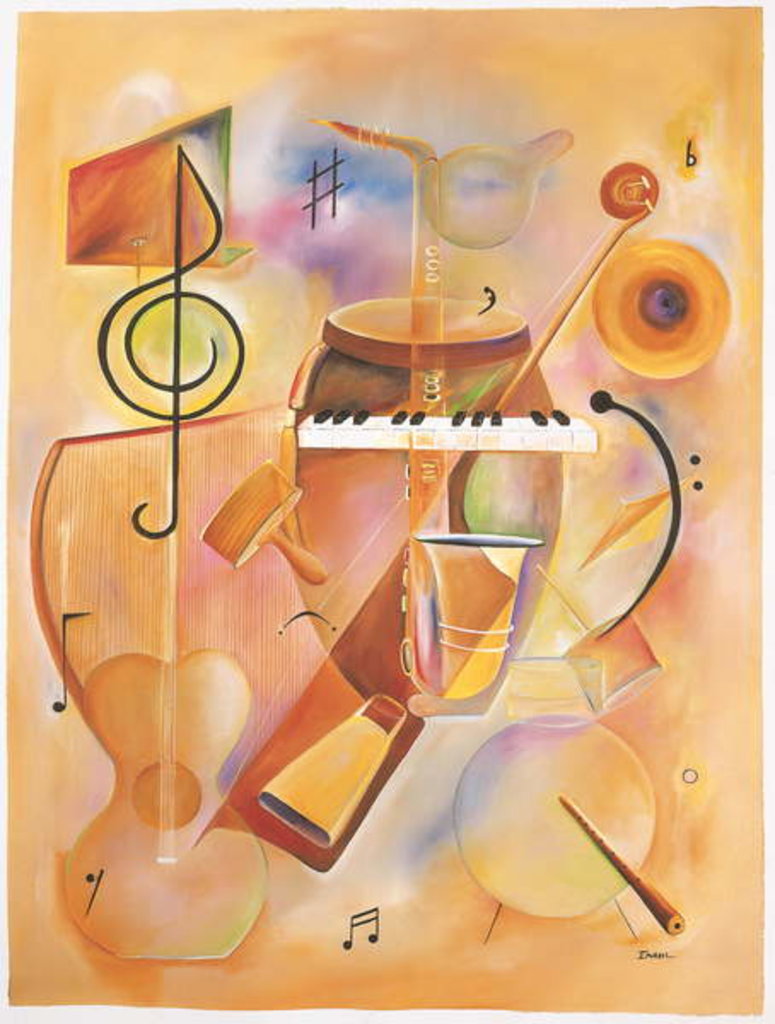 Detail of Musical Mix by Ikahl Beckford