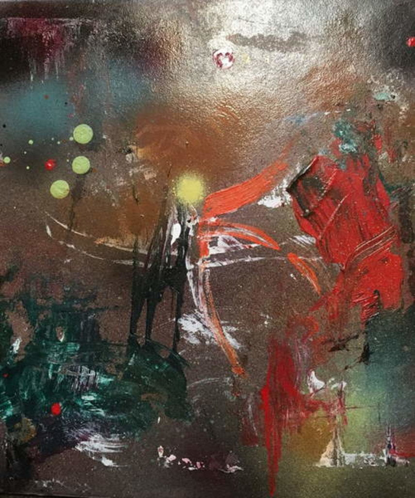 Detail of The Orbs, 2018 by Ikahl Beckford