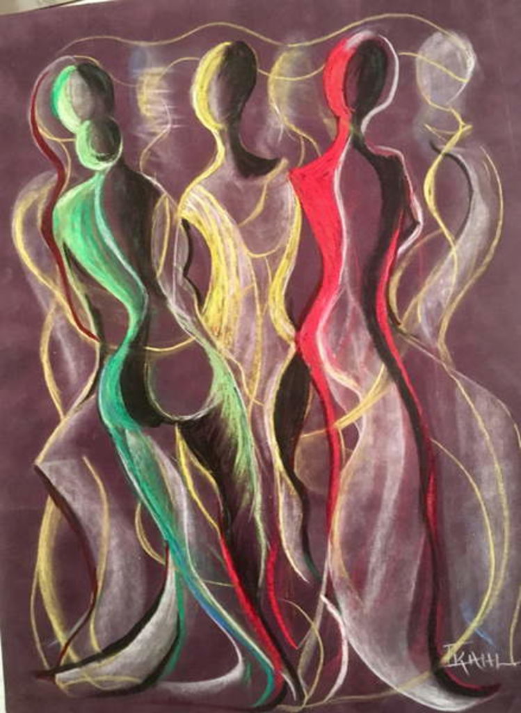 Detail of Movement, 2018 by Ikahl Beckford