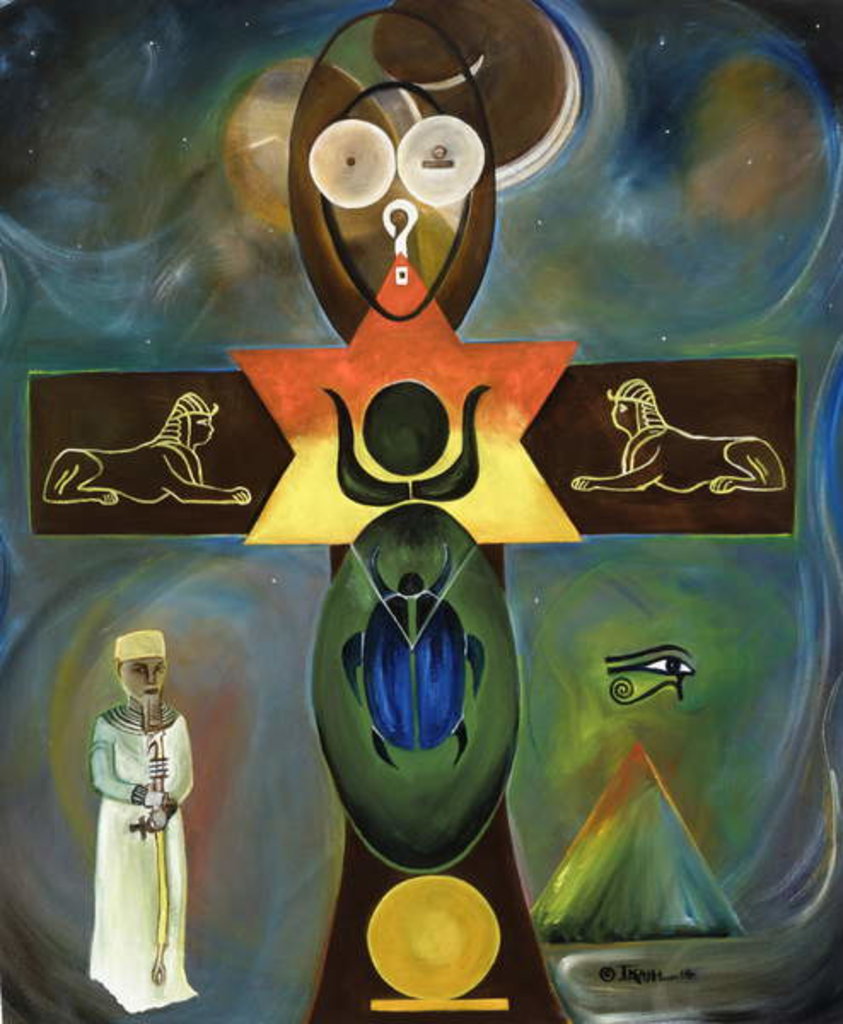 Detail of Scarob, 2014 by Ikahl Beckford