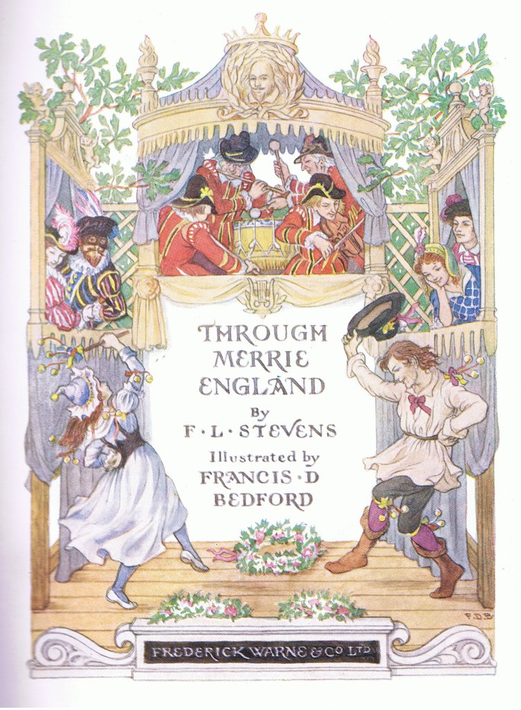 Detail of Title page by Francis Donkin Bedford