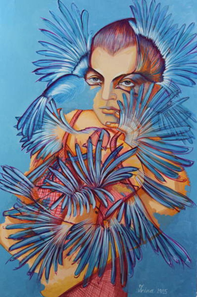 Detail of Behind the Dreams, 2015 by Irina Corduban