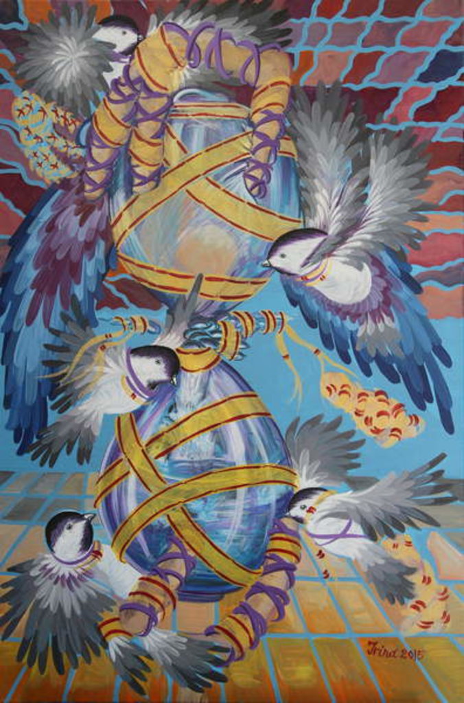 Detail of Egg Timer, 2015 by Irina Corduban