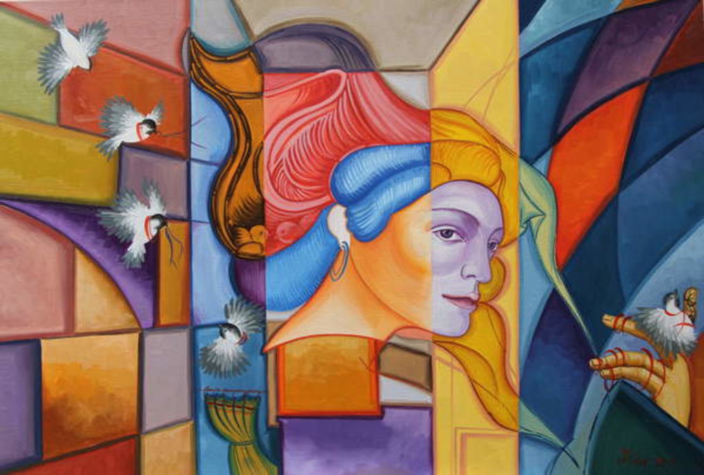 Detail of Inside My Box, 2015 by Irina Corduban