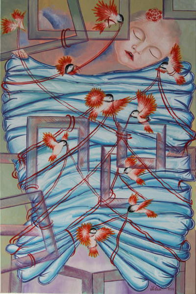 Detail of Resilient, 2015 by Irina Corduban