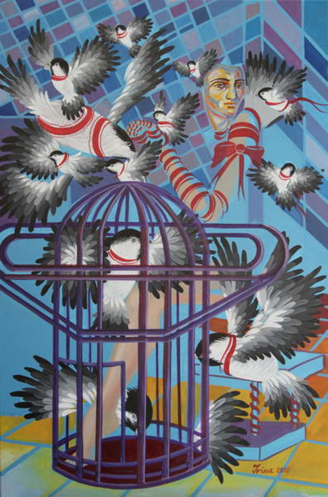 Detail of Waiting, 2015 by Irina Corduban