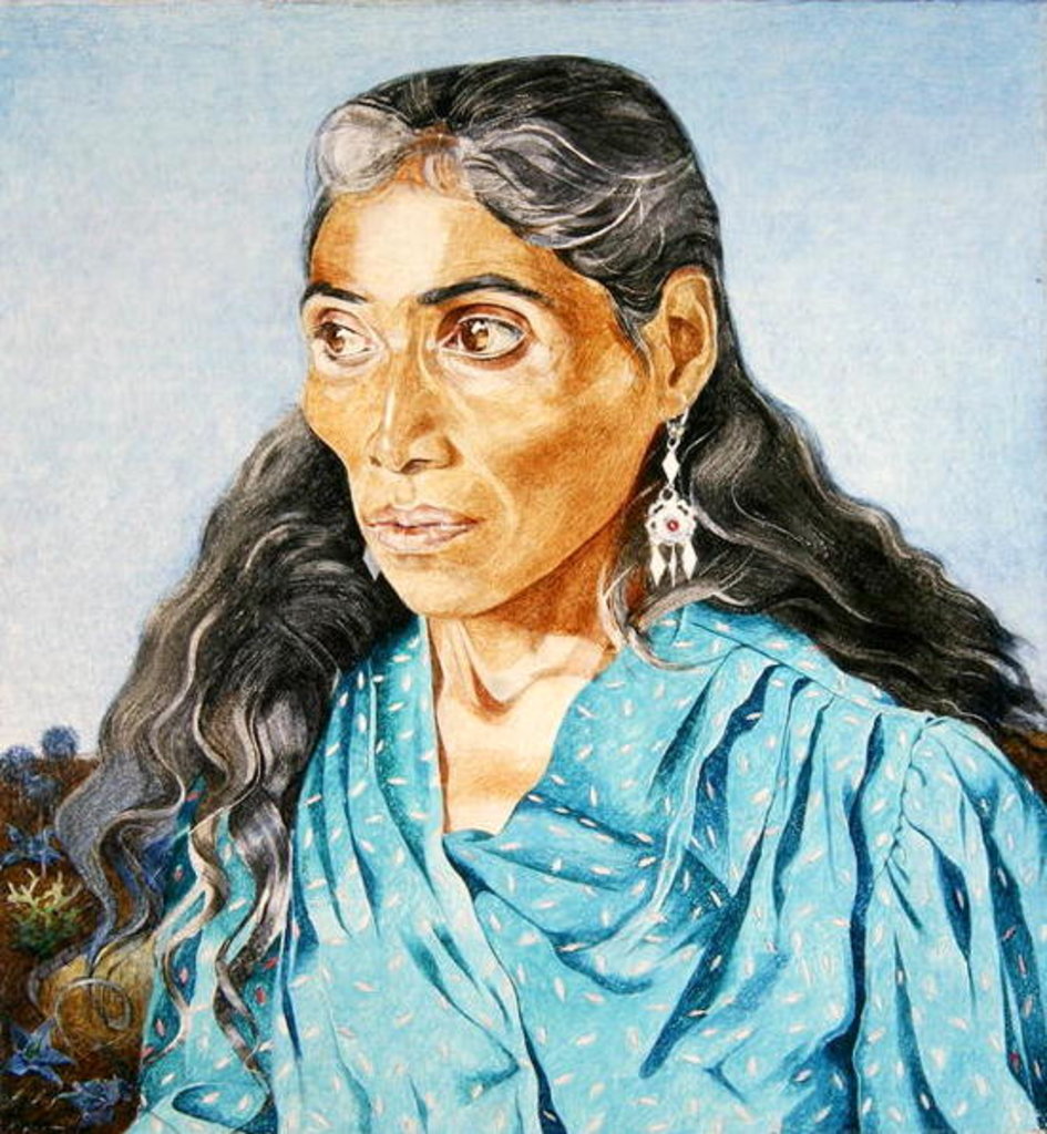 Detail of The Soothsayer, 1986 by James Reeve