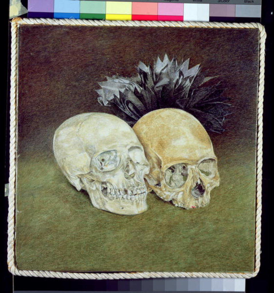 Detail of Portrait of Don Alfonso and wife, 1992 by James Reeve