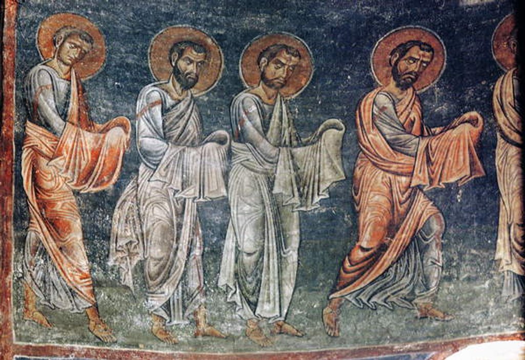 Detail of The Apostles by School Macedonian